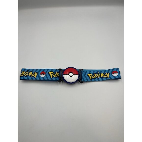 Pokemon Clip N Go Belt (Blue) 2018 TOMY Toys Adjustable Strap NICE BELT SEE ALL - Picture 9 of 16